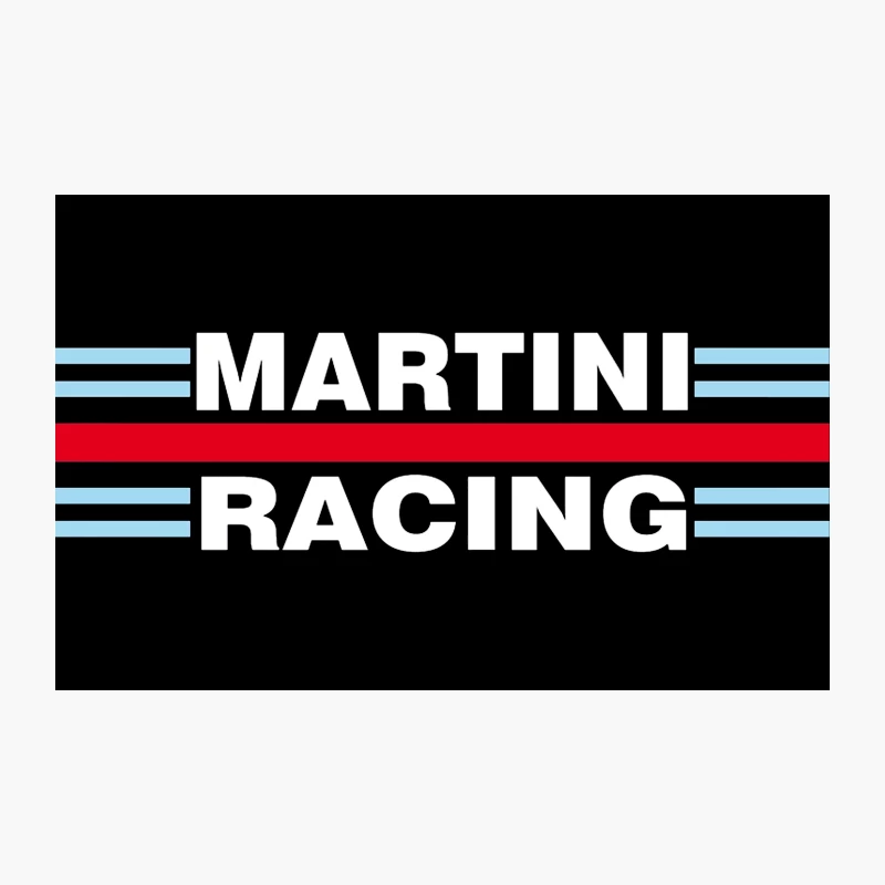 Iconic Martini Racing Logo: Italian Motorsport Legacy Travel Mug