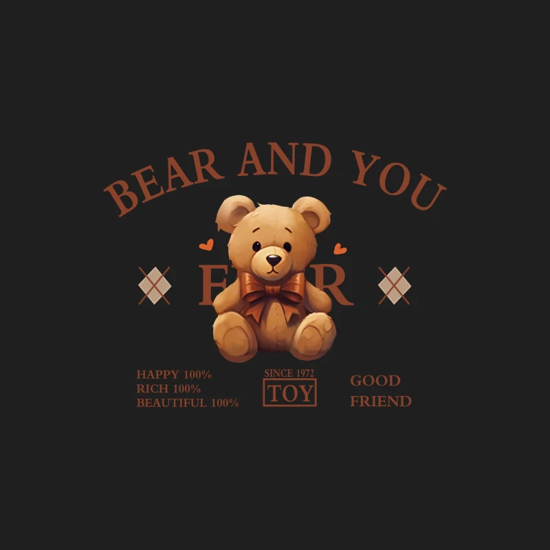 Niedlicher Teddybär für Freundschaft Herren Tanktops
