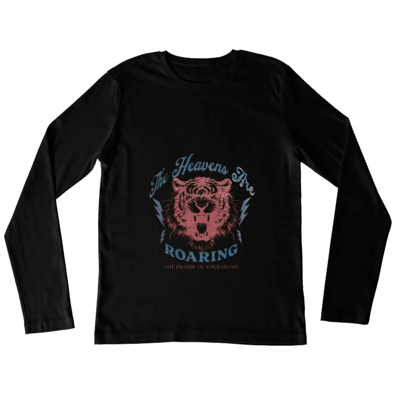 Rugissement des Lions, Ciel, Gloire Femme Manches Longues T-Shirt