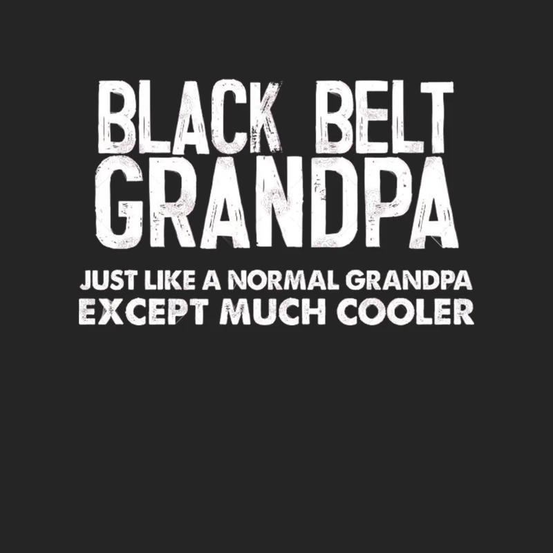 Black Belt Grandpa - Awesome Grandfather Gift Female Pullover Sweatshirt