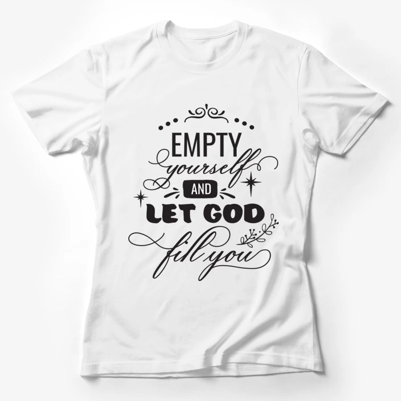 Inspiration Divine et Motivation Femme T-Shirt