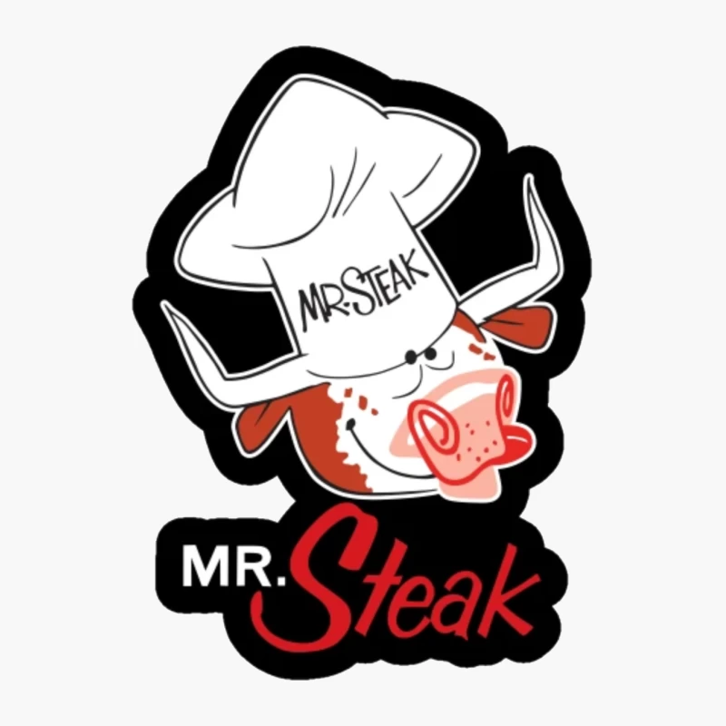 Mr. Steak Cotton Tote Bag