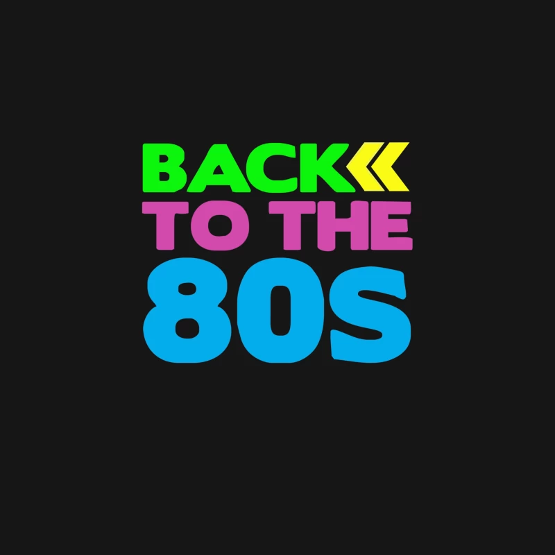 BACK TO THE 80s Desk Mat
