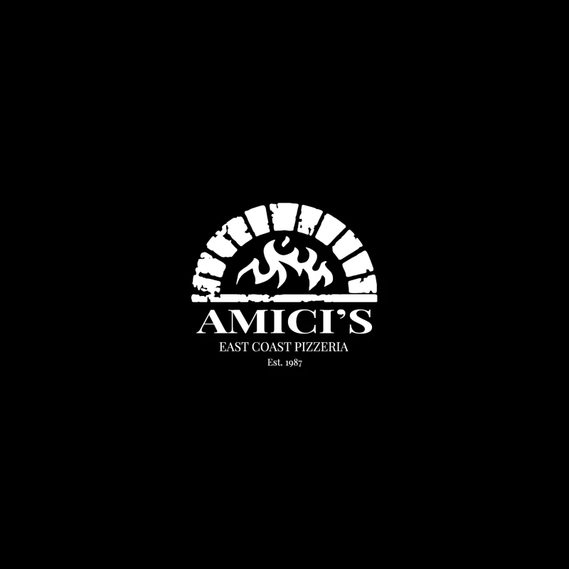 Amici's Logo Retro iPhone Case
