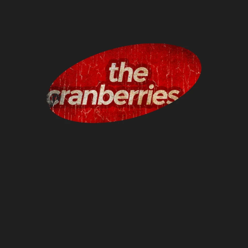 The Cranberries Vintage Band Logo in Red Male Tank Top