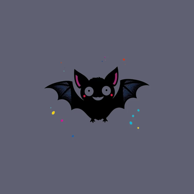 Cute Cartoon Bat Travel Mug