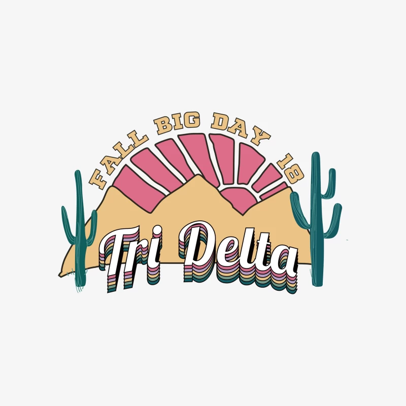 Tri Delta Herbst-Event 18 Damen Pullover Sweatshirt