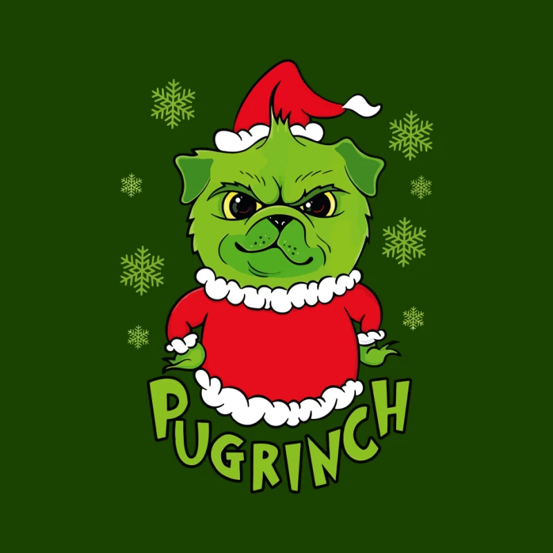 Pugrinch: Grumpy Holiday Cheer Pin