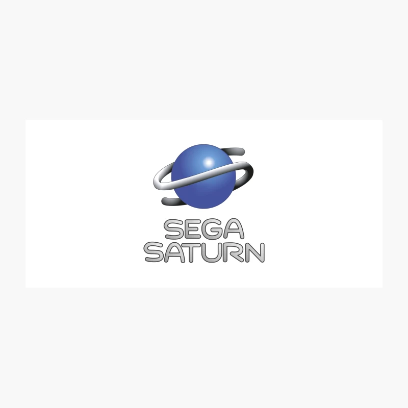 Sega Saturn: Iconic Logo of Classic 90s Gaming Console Coffee Mug