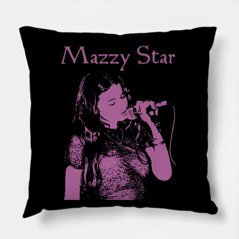 Mazzy Star Vintage Throw Pillow