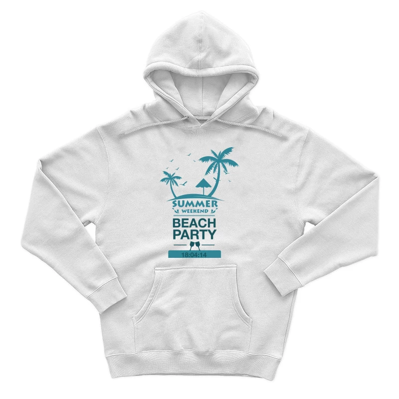 Strandparty am Sommerwochenende Herren Pullover Hoodie