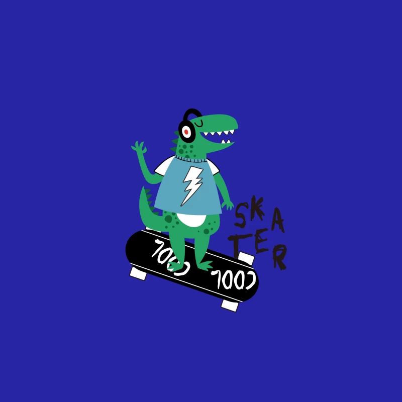 Dinosaurier Skater auf Skateboard Herren Tanktops