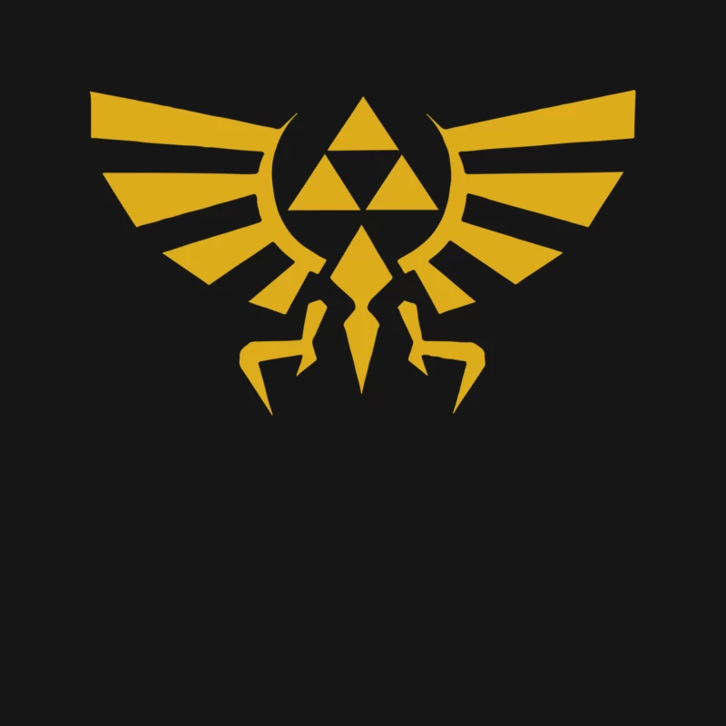 Zelda Hyrule Royal Crest Tee Triforce T Game Mouse Pad