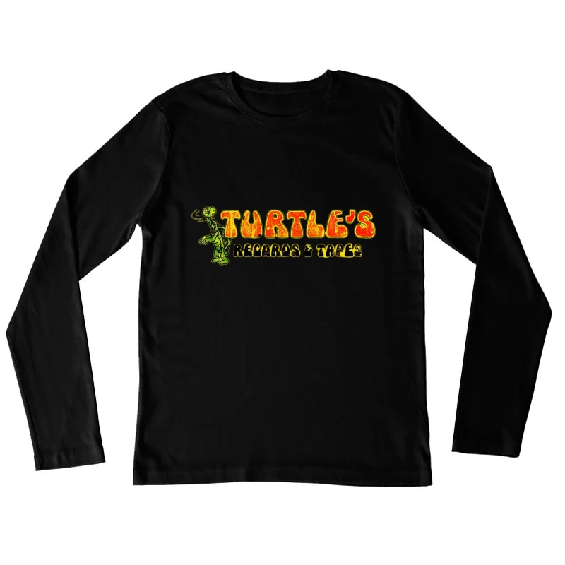 Turtle's Records & Tapes Female Long Sleeve T-Shirt