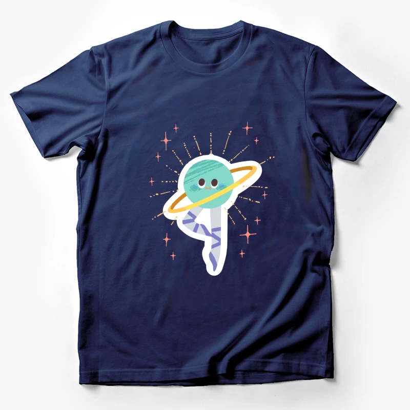 Niedlicher Saturn im Ballett Herren T-Shirt