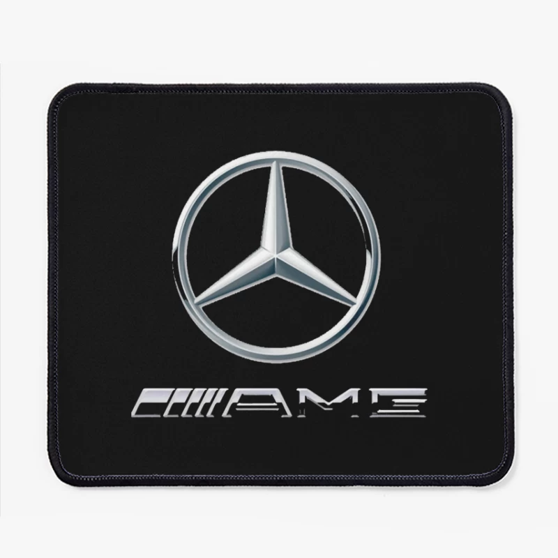 Mercedes-Benz AMG Logo - Premium German Automotive Brand Symbol Mouse Pad