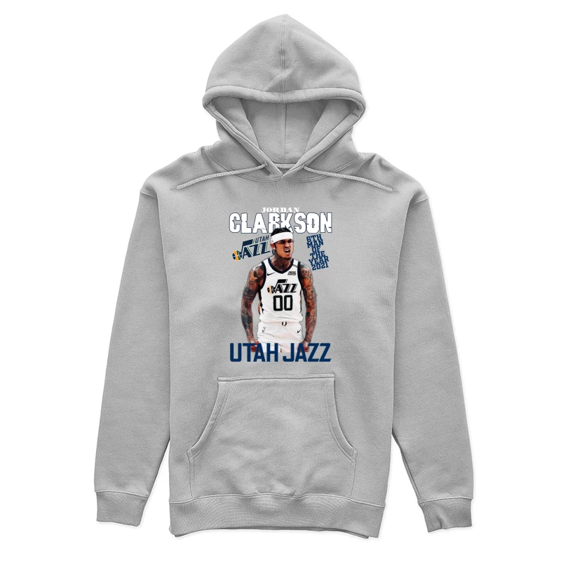 Jordan Clarkson of the Utah Jazz Female Pullover Hoodie