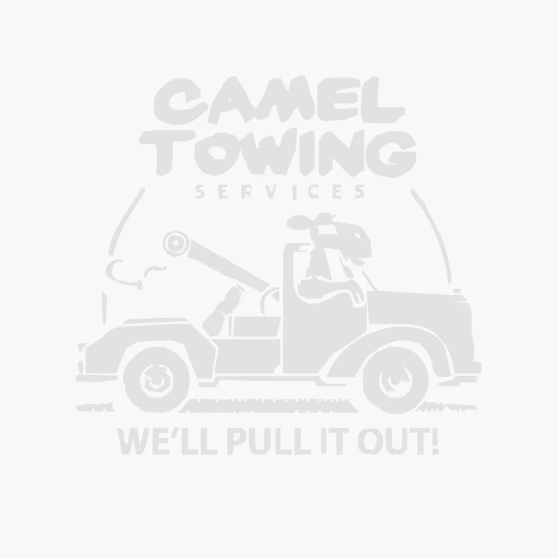 Camel Towing (2) Cotton Tote Bag