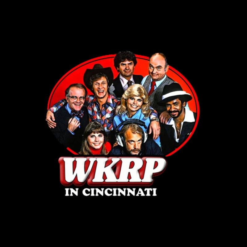 WKRP in Cincinnati skyline logo 2 Pin