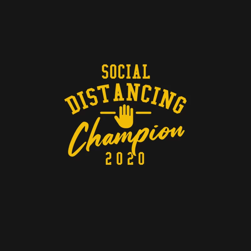 Social Distancing Champion 2020 Desk Mat