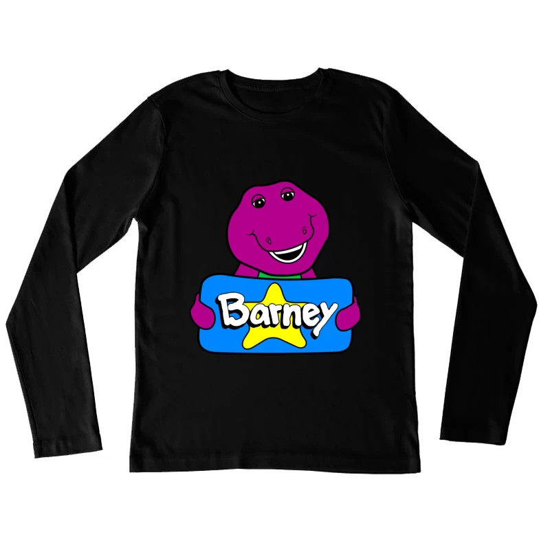 BARNEY'S retro Female Long Sleeve T-Shirt