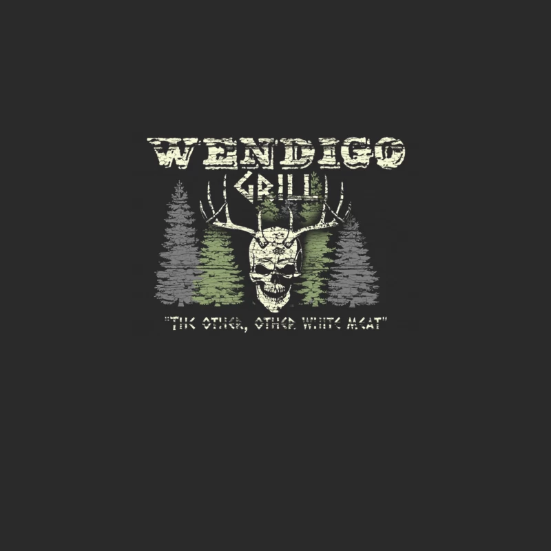 Wendigo Grill, weathered and distressed Baseball Cap