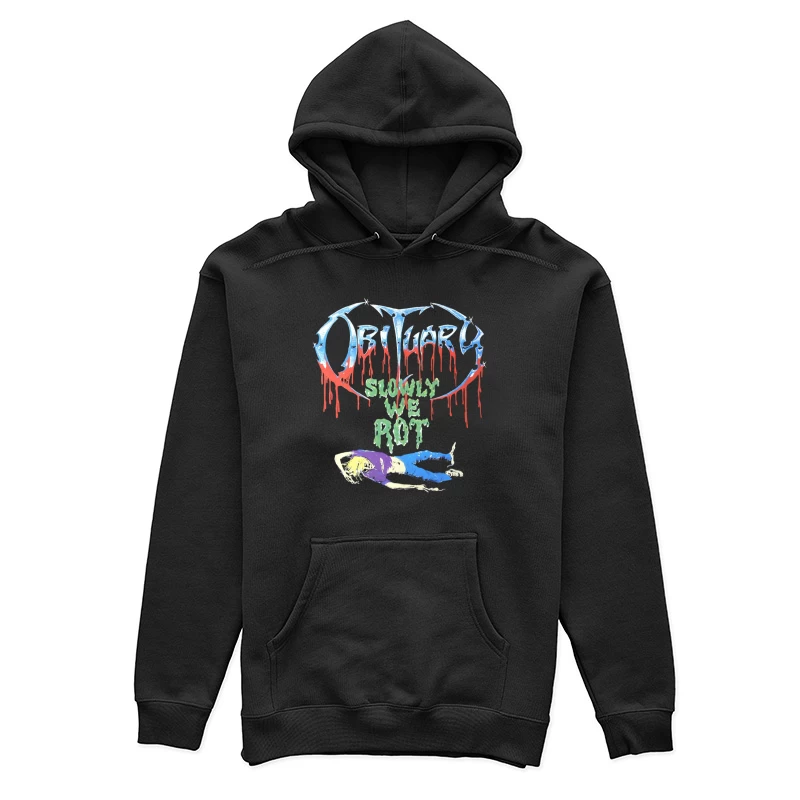 Obituary Slowly We Rot Female Pullover Hoodie