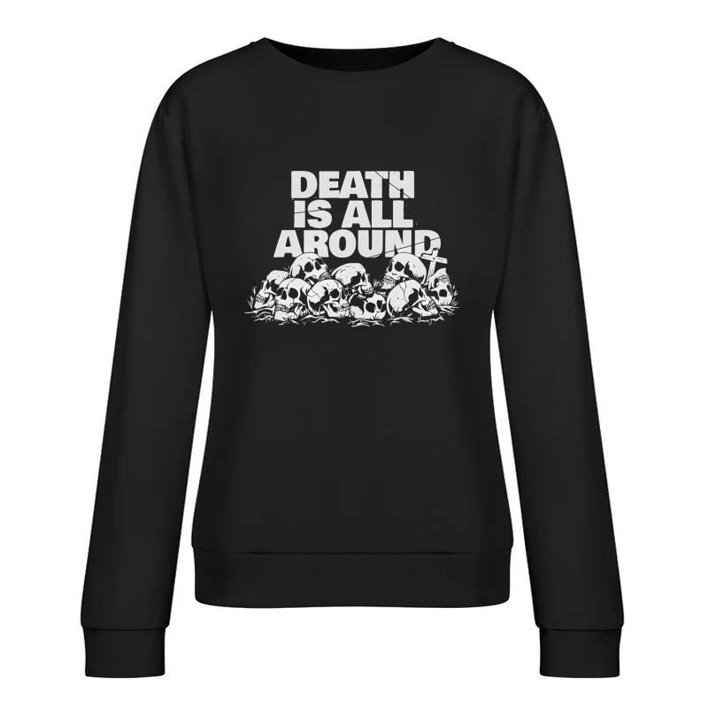 The Amity Affliction Dead Is All Around Female Pullover Sweatshirt