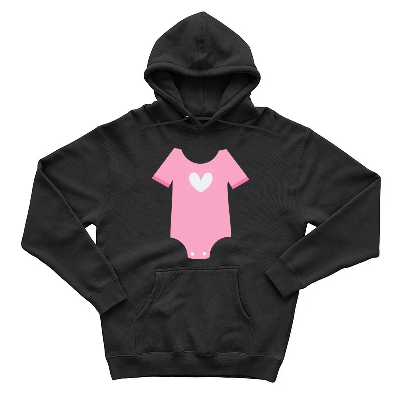 Body rose avec cœur Homme Sweat à capuche
