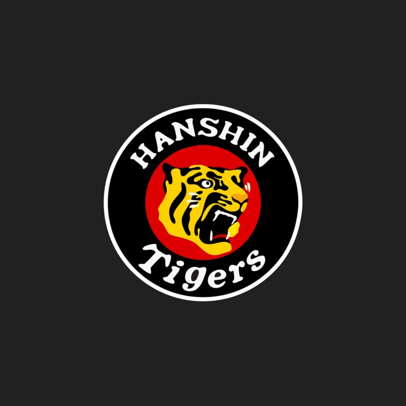 Hanshin Tigers Japanese Baseball Team Logo Bucket Hat