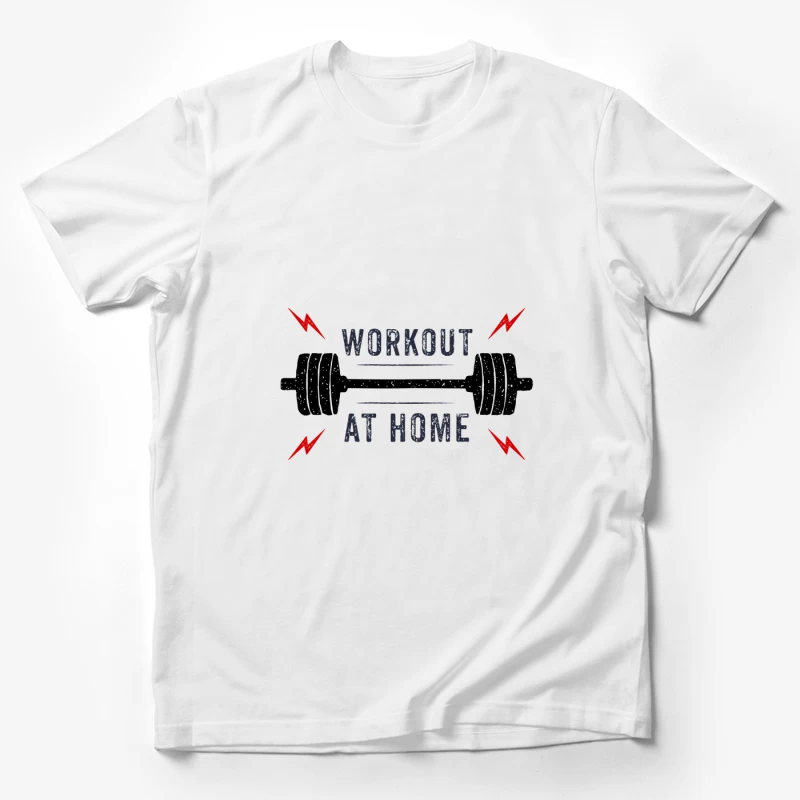Rester en forme avec un entraînement à domicile Homme T-Shirt