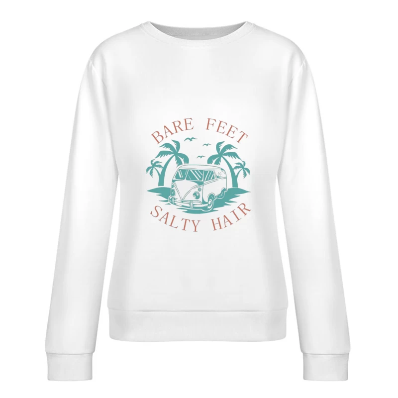 Aventure pieds nus avec van Femme Sweat-shirt à enfiler