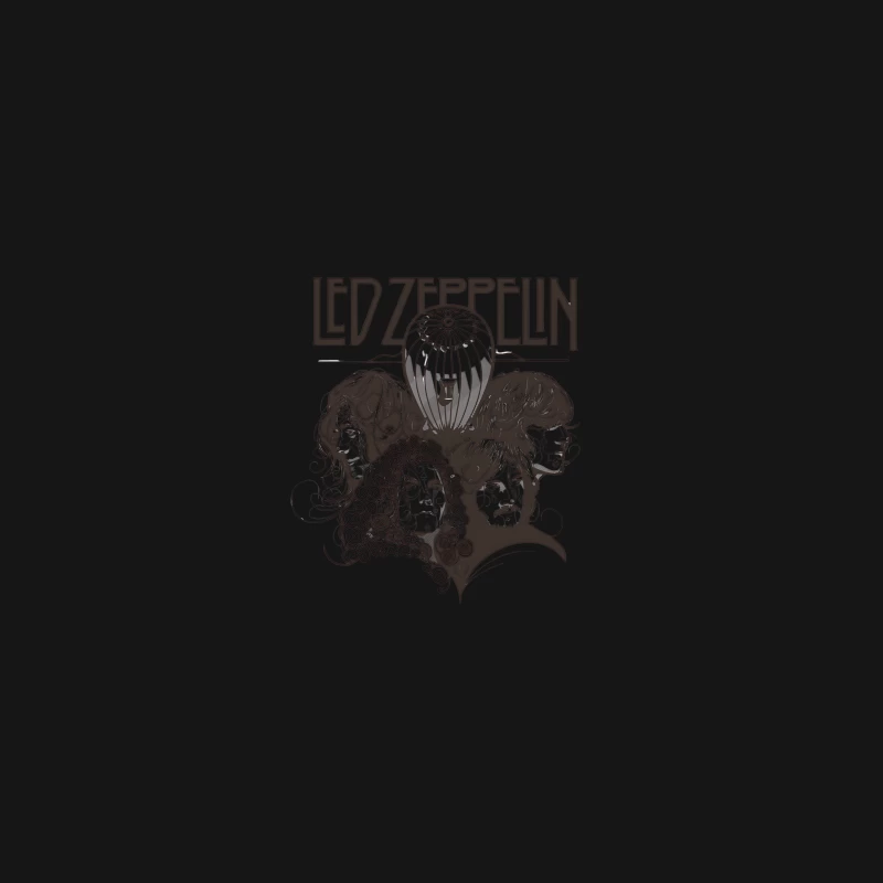 Led Zeppelin Music Rock My World Desk Mat