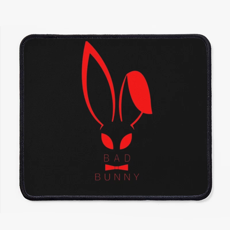 Bad Bunny Logo Mouse Pad