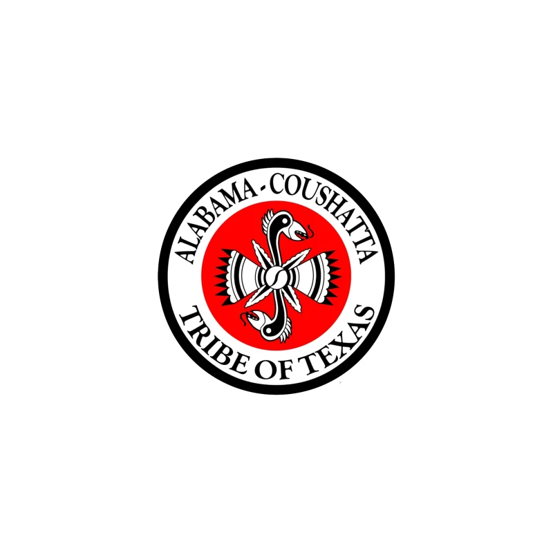 Alabama-Coushatta Tribe of Texas Official Seal Logo Desk Mat