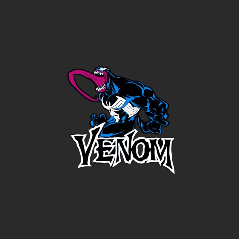 Venom Comic Character Illustration Baseball Cap