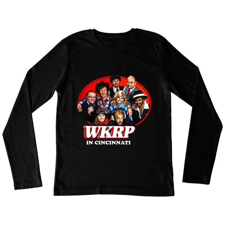 WKRP in Cincinnati skyline logo 2 Female Long Sleeve T-Shirt