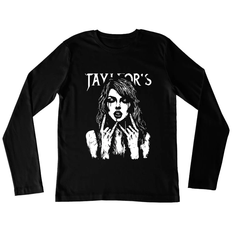 Taylor Swift Metal Female Long Sleeve T-Shirt