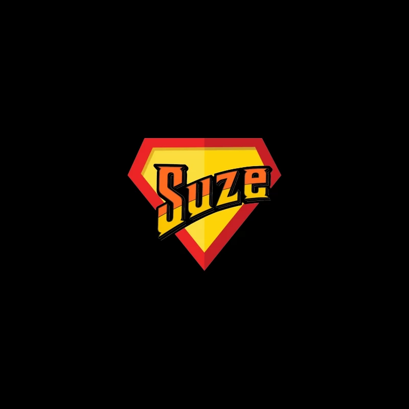 Suze Drink Logo in Superman Shield Style iPhone Case