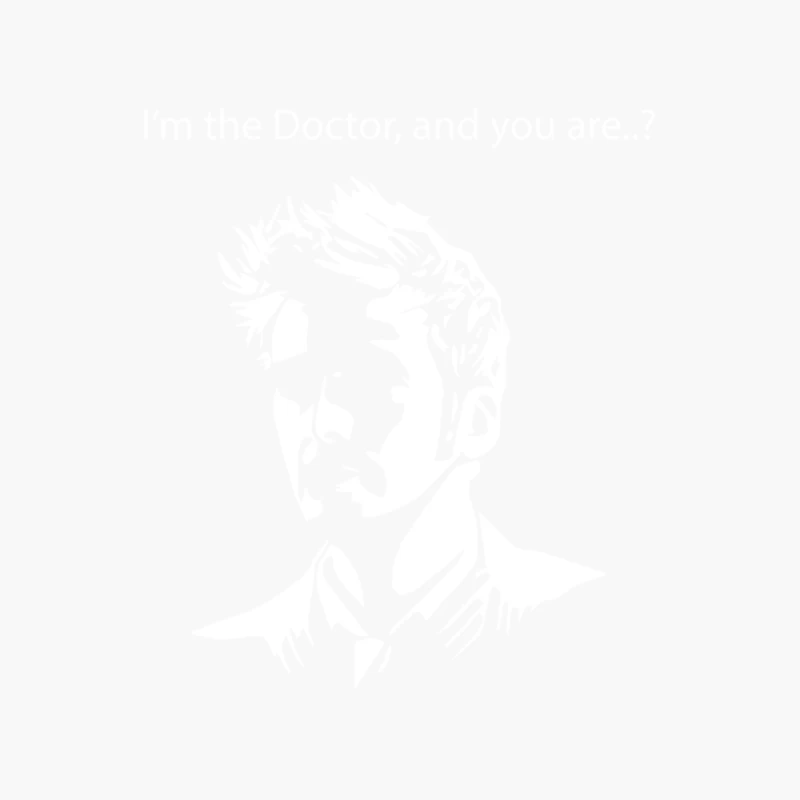 Tenth Doctor Who Cotton Tote Bag