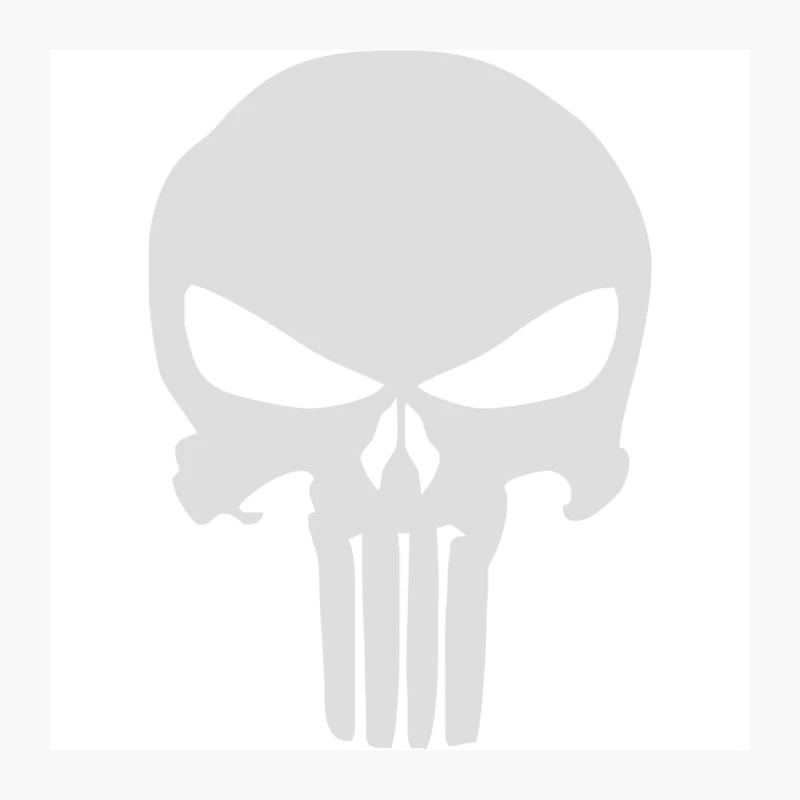 The Punisher Skull Head Pin