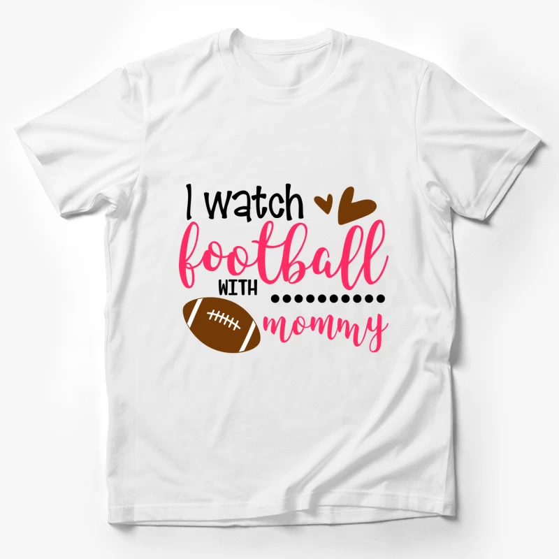 Regarder le football avec maman Homme T-Shirt