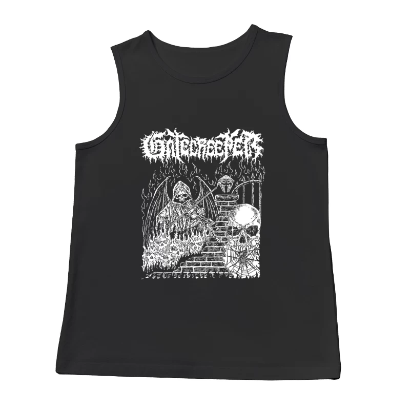 Gatecreeper Grin Of The Reaper Male Tank Top