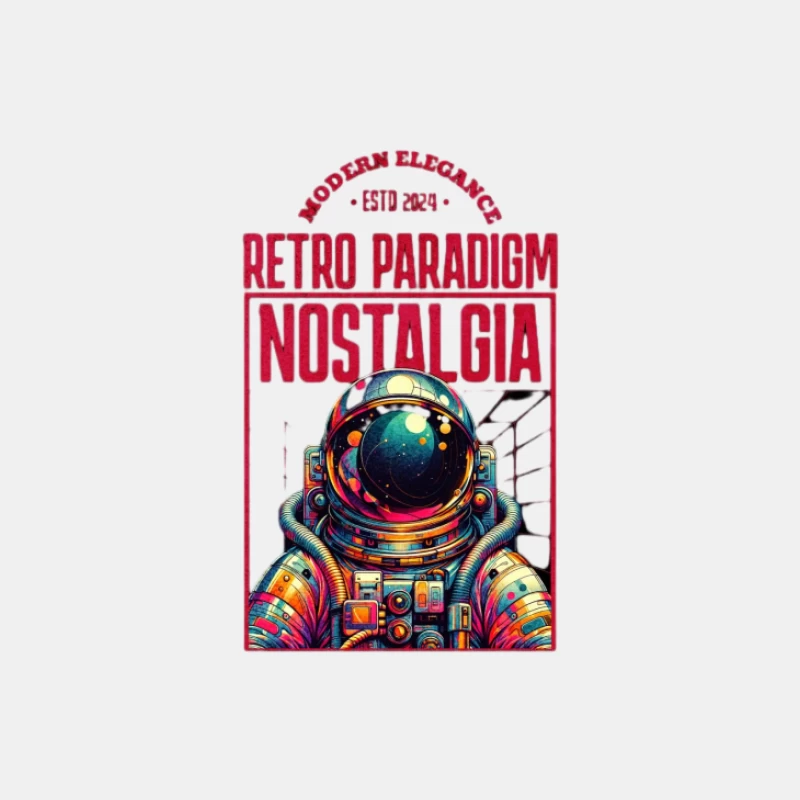 Astronaute Paradigme Rétro Homme Débardeur