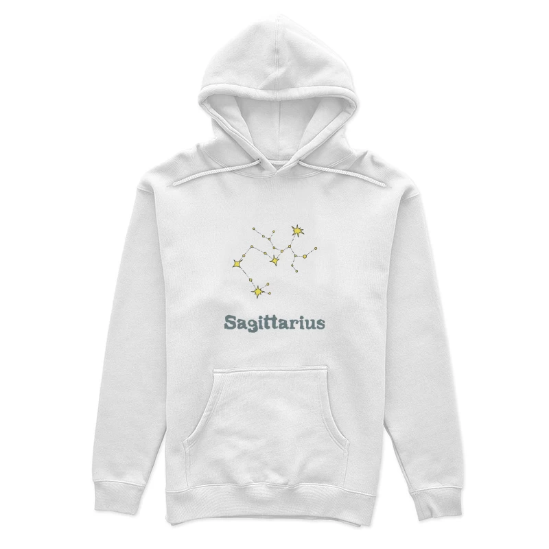 Sagittarius Sternzeichen Illustration Damen Pullover Hoodie