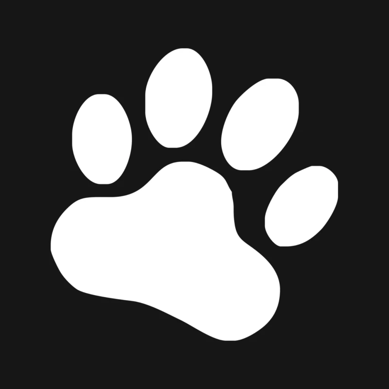 Paw Sticker Vinyl Decal Mouse Pad