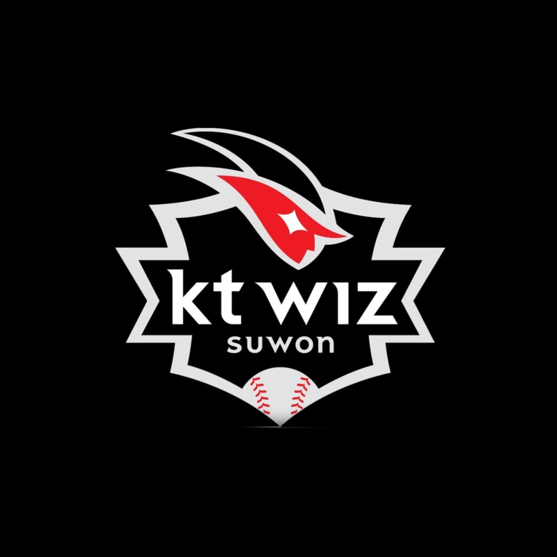 Baseball - KBO - Suwon Wiz Throw Pillow