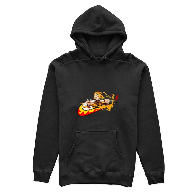 Feuriger Schwertkämpfer Damen Pullover Hoodie
