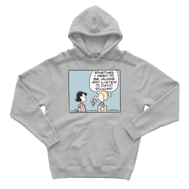 David Sylvian  - Vinyl Record Obsessive Fan Design Male Pullover Hoodie