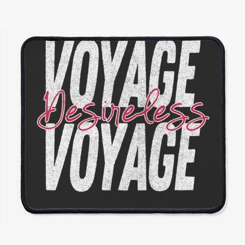 Desireless  Voyage Voyage  80s French Synthpop Mouse Pad